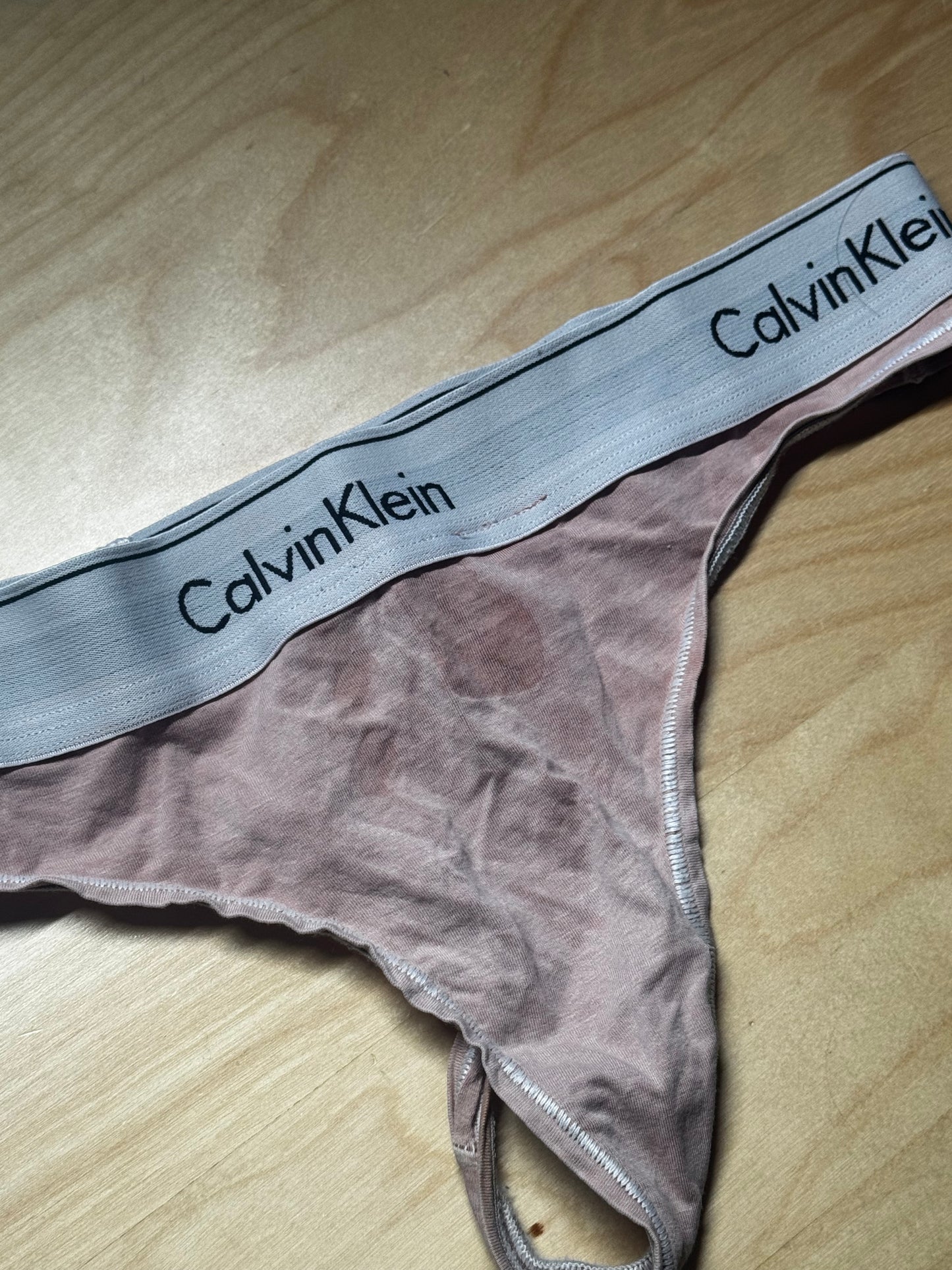 Brukt rosa Calvin Klein Truse M