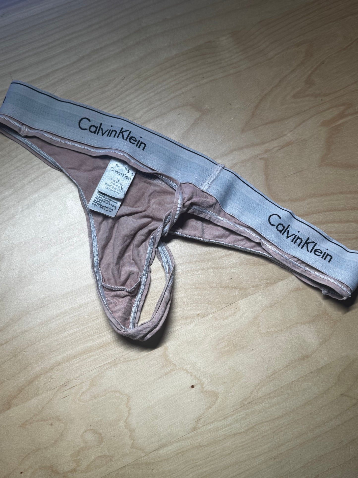 Brukt rosa Calvin Klein Truse M